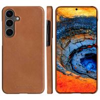 dbramante1928 Lynge Bookcase Samsung Galaxy A56 - Tan