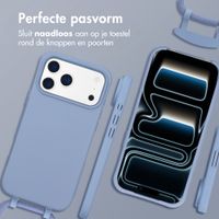 imoshion Color Backcover met afneembaar koord met MagSafe Apple iPhone 17 Pro - Ash Blue
