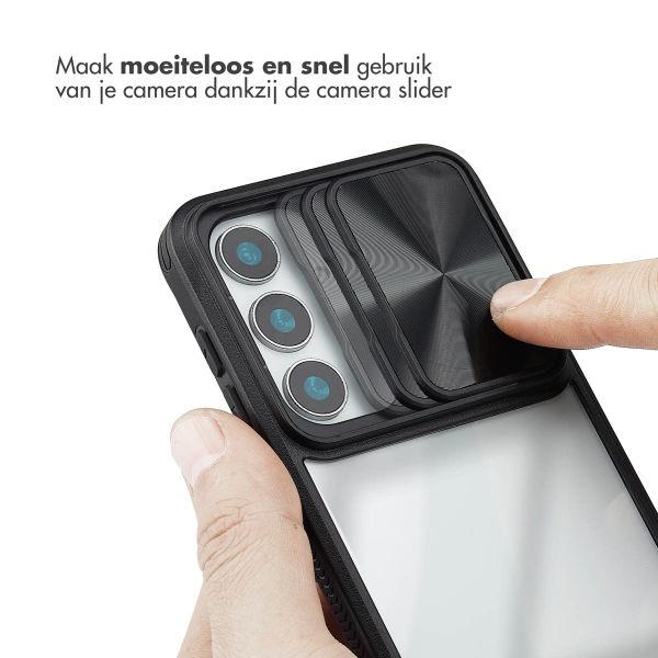 imoshion Camslider Backcover Samsung Galaxy S25 - Zwart