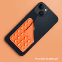 Selencia 2-Pack Telefoonhouder Zuignap - Oranje