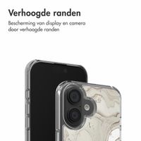 imoshion Design hoesje Apple iPhone 16 - Sandy Marble