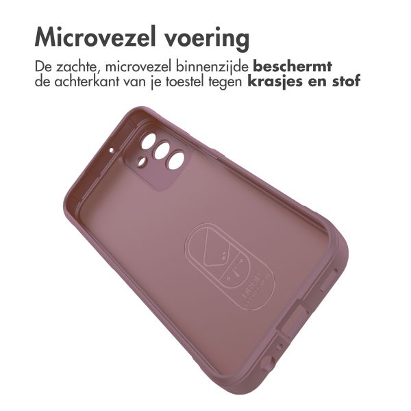 imoshion EasyGrip Backcover Samsung Galaxy A15 (5G/4G) - Paars