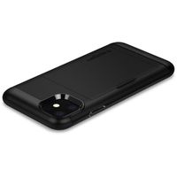 Spigen Slim Armor CS Backcover Apple iPhone 11 - Zwart