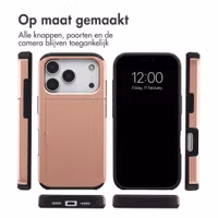 imoshion Backcover met pasjeshouder Apple iPhone 18 Pro / 17 Pro - Rose Gold
