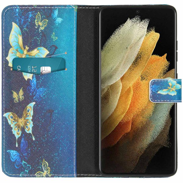 imoshion Design Softcase Bookcase Samsung Galaxy S21 Ultra