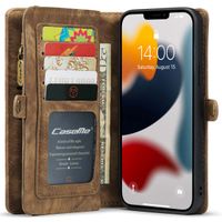 CaseMe Luxe Lederen 2 in 1 Portemonnee Bookcase iPhone 13 Pro