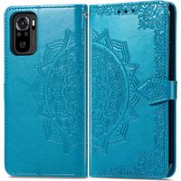 imoshion Mandala Bookcase Xiaomi Redmi Note 10 (4G) / Note 10S - Turquoise