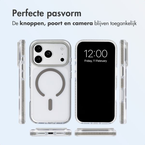 imoshion Combat MagSafe Backcover Apple iPhone 18 Pro Max / 17 Pro Max - Grijs