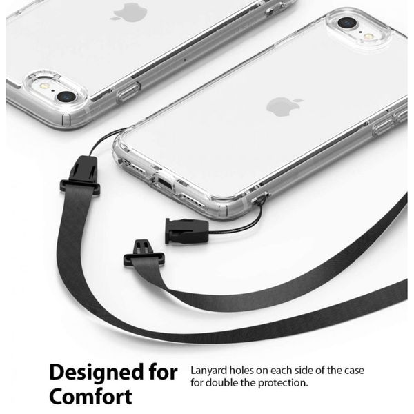 Ringke Fusion Backcover iPhone SE (2022 / 2020) / 8 / 7 - Transparant