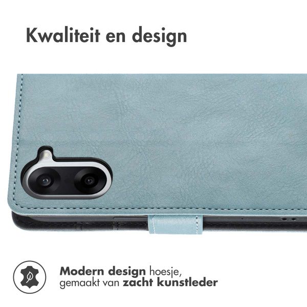 imoshion Luxe Bookcase OnePlus Nord CE5 - Lichtblauw