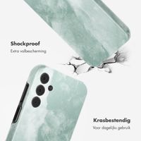 Selencia Vivid Backcover Samsung Galaxy A15 (5G) - Marble Grayed Jade