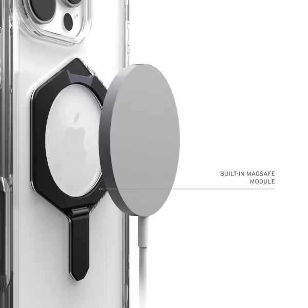 UAG Plyo XTE Backcover met MagSafe en kickstand Apple iPhone 16 Pro - Clear / Black