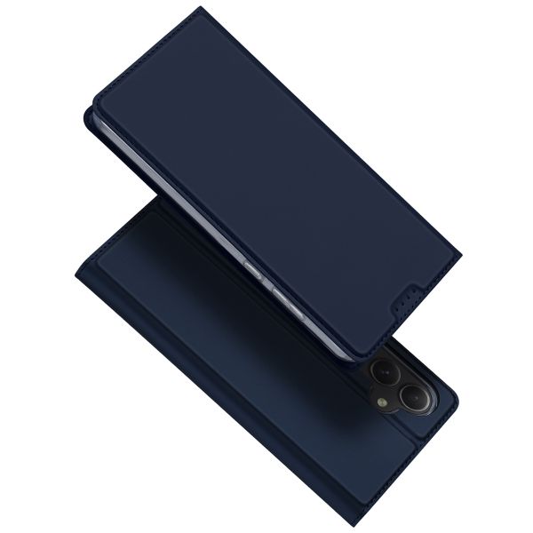 Dux Ducis Slim Softcase Bookcase Samsung Galaxy A35 - Donkerblauw