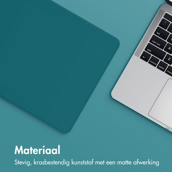 imoshion Hard Cover Apple MacBook Air 13 inch (2022 / 2024 M3 chip / 2025 M4 chip) - Petrol Green