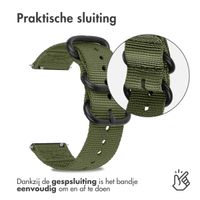 imoshion Nylon bandje - Universeel 22 mm aansluiting - Groen