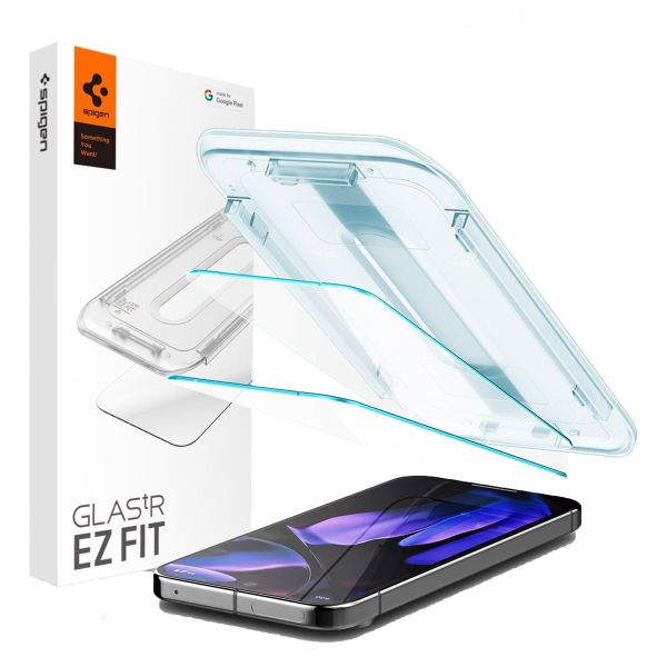 Spigen GLAStR EZ Fit Screenprotector + Applicator 2-pack Google Pixel 9 Pro XL