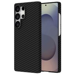 Accezz MagSafe Kevlar Backcover Samsung Galaxy S25 Ultra - Zwart