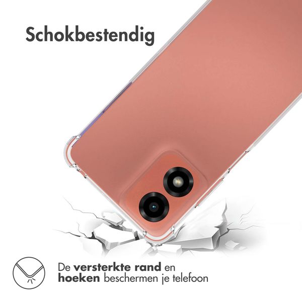imoshion Shockproof Case Motorola Moto G04 / G24 - Transparant