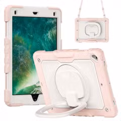 imoshion Rugged Kidsproof Backcover Apple iPad 6 (2018) 9.7 inch / iPad 5 (2017) 9.7 inch / Air 2 (2014)/Air 1 (2013) - Lichtroze