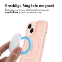 imoshion Color Guard Backcover met MagSafe iPhone 15 - Lichtroze