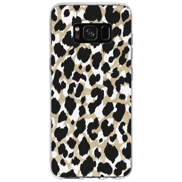 Design Backcover Samsung Galaxy S8 - Panter Zwart