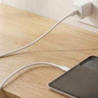 imoshion Braided USB-C naar Lightning kabel 30W - 1 meter - Wit
