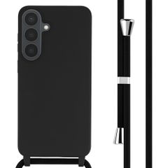 imoshion Siliconen hoesje met koord Samsung Galaxy S26 FE - Zwart