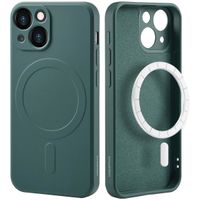 imoshion Color Backcover met MagSafe Apple iPhone 13 Mini - Donkergroen