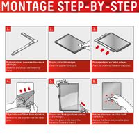 Displex Glass Screenprotector Apple iPad 11 (2025) 11 inch A16 / iPad 10 (2022) 10.9 inch