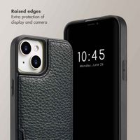 Selencia Nova Phone Case with Cord and Card Holder Apple iPhone 15 - Black