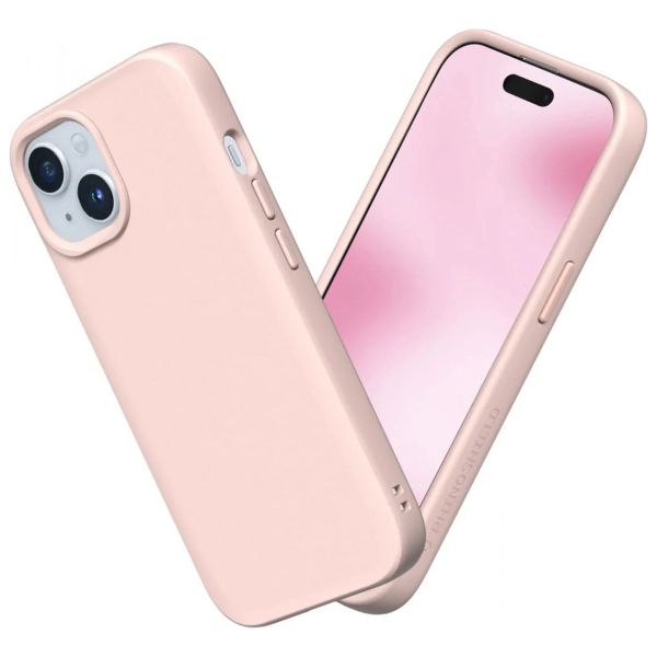 RhinoShield SolidSuit Backcover iPhone 15 Plus - Blush Pink