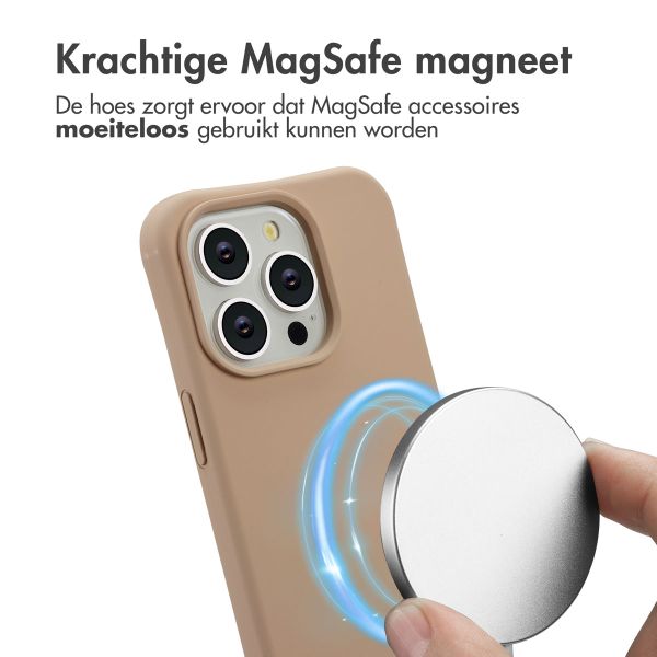 imoshion Color Backcover met afneembaar koord MagSafe Apple iPhone 14 Pro - Nude