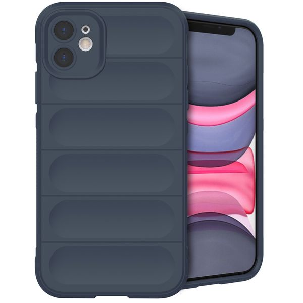 imoshion EasyGrip Backcover Apple iPhone 11 - Donkerblauw