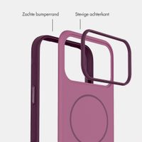 imoshion Color Backcover met Thin MagSafe Ring Apple iPhone 18 Pro Max / 17 Pro Max - Paars
