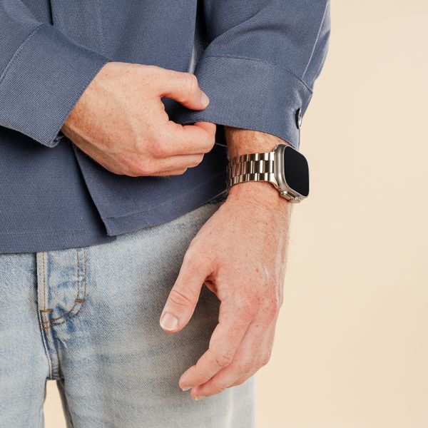 imoshion Stalen bandje Apple Watch | 38/40/41/42 mm - Zilver