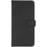 Selencia Echt Leren Bookcase Samsung Galaxy A51 - Zwart