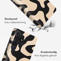 Selencia Vivid Backcover met MagSafe Samsung Galaxy S25 Ultra - Art Wave Black