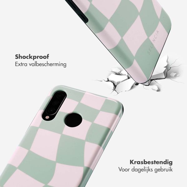 Selencia Vivid Tough Backcover Huawei P30 Lite - Groovy Sage Green