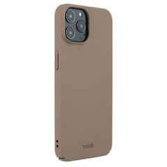 Holdit Slim Case iPhone 12 (Pro) - Mocha Brown