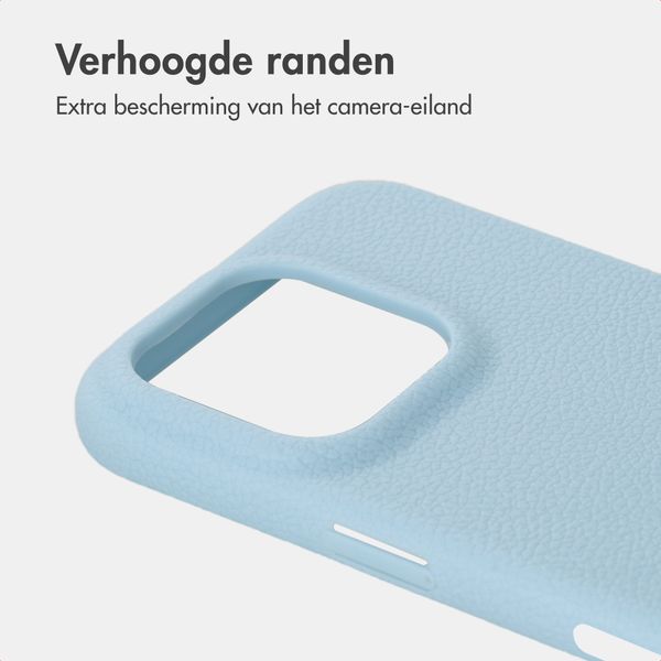 imoshion Texture Backcover Apple iPhone 16 Pro - Lichtblauw