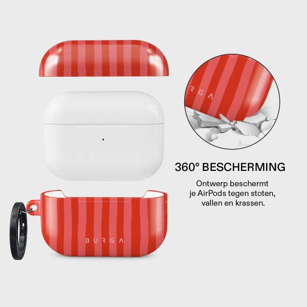 Burga Hardcase Apple AirPods Pro 2 - Pomegranate