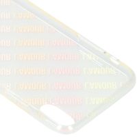 My Jewellery Design Backcover iPhone Xs / X - L'amour Transparent