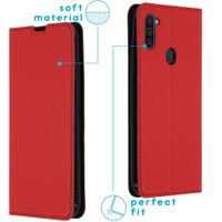 imoshion Slim Folio Bookcase Samsung Galaxy M11 / A11 - Rood