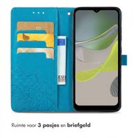 imoshion Mandala Bookcase Motorola Moto E13 - Turquoise