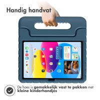 imoshion Kidsproof Backcover met handvat iPad 11 (2025) 11 inch / iPad 10 (2022) 10.9 inch - Donkerblauw