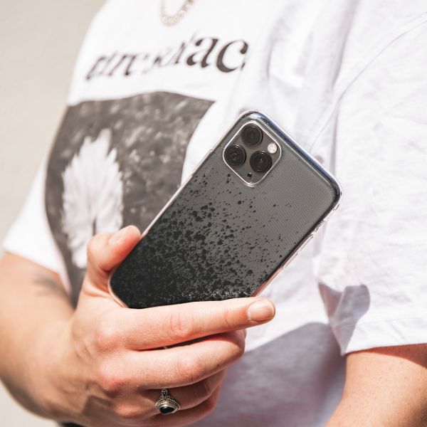 imoshion Design hoesje Apple iPhone Xr - Splatter Black