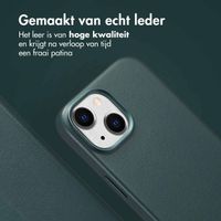 Accezz Leather Bookcase 2-in-1 met MagSafe Apple iPhone 15 - Cedar Green