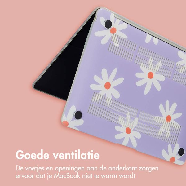 imoshion Design Laptop Cover Apple MacBook Pro 16 inch (2021 / 2023 M3 / 2024 M4 / 2026 M5) - Flowers Distance