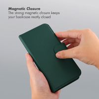 Accezz Edge detachable Bookcase with MagSafe Samsung Galaxy A27 (5G) - Green