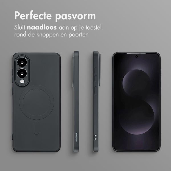imoshion Color Backcover met MagSafe Samsung Galaxy S25 Edge - Zwart